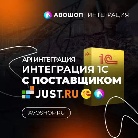 Интеграция 1С и JUST API